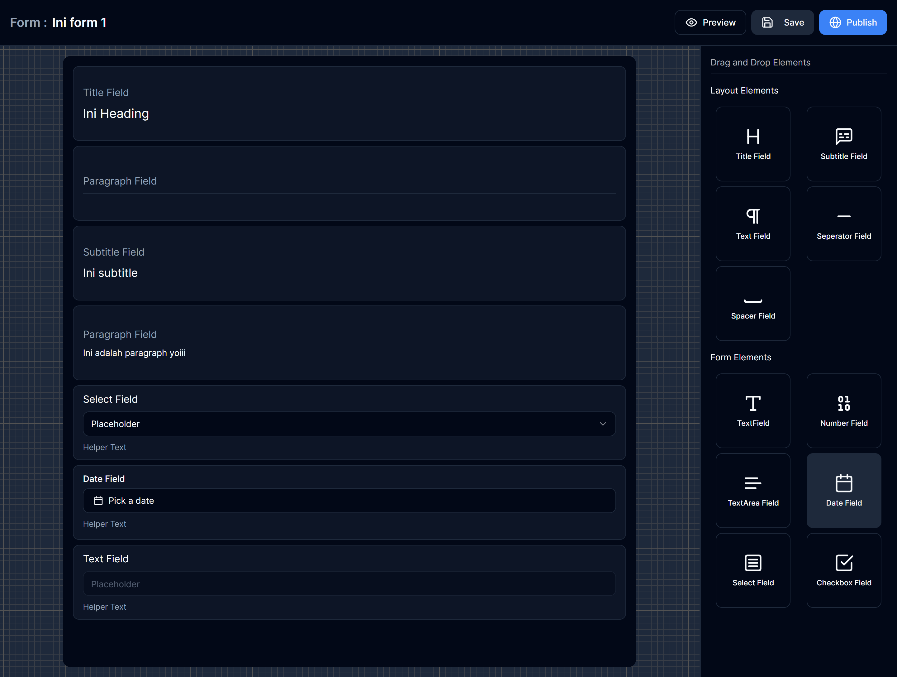 Form Builder